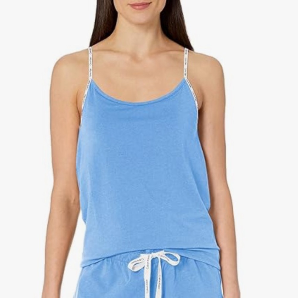 Calvin Klein Sleepwear Blue Bay Camisole Top Small